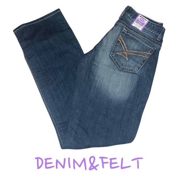 CINCH WOMEN'S WESTERN ADA MEDIUM WASH DENIM JEANS | NEW/NWT!!🤠🩷👖 - Picture 7 of 12